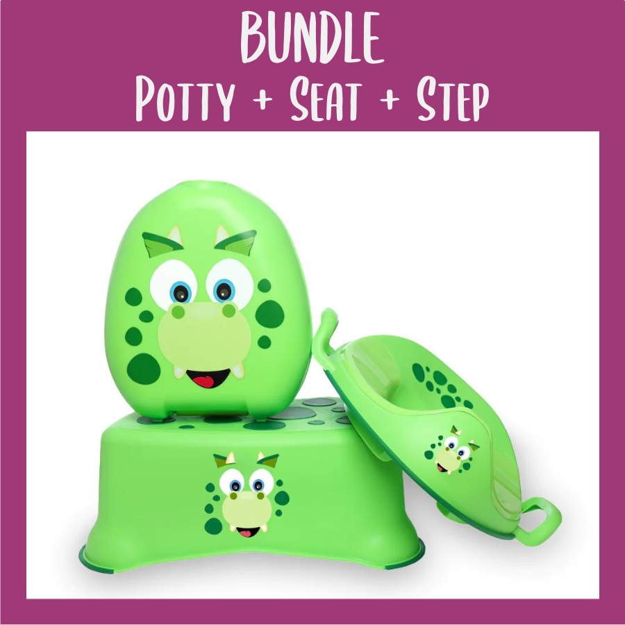 My Carry Potty Training Set Dinosaur The Nappy Lady
